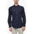 Ralph Lauren Twill Cotton Shirt With Button-Down Collar Blue