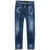 DSQUARED2 Medium-Waisted Stretch Denim Twiggy Jeans Blue