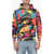 Sprayground Multicolored Hoodie Sweatshirt With Embroidered Logo Multicolor