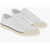 Céline Leather Logoed Snakers With Contrasing Sole White