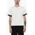 Neil Barrett Technical Fabric Loose Fit T-Shirt With Contrasting Edges White