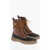 TOD'S Moncler Genius & Palm Angels X Tod's Leather Lace-Up Boots Multicolor