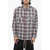 Isabel Marant Tartan Lydian Shirt With Double Chest Pocket Multicolor