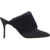 Manolo Blahnik Pelos Fabio Pumps BLCK