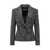 Alberta Ferretti Alberta Ferretti Tweed Jacket Black