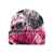 THE ATTICO The Attico Abstract-Print Beanie FUXIA/BLACK/WHITE