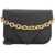 Bottega Veneta Bottega Veneta Mount Leather Envelope Bag Black