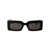 Alexander McQueen Alexander McQueen Sunglasses 001 BLACK BLACK GREY