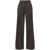 P.A.R.O.S.H. P.A.R.O.S.H. Lillie Pressed-Crease Wide-Leg Pants Brown