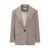 DES_PHEMMES Des_Phemmes Jacket With Rhinestones GREY