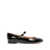 Gianvito Rossi Gianvito Rossi Mary Ribbon 05 Patent Leather Ballet Flats Black