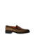 Santoni Santoni Suede Loafers BROWN