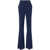 Elisabetta Franchi Elisabetta Franchi Logo-Rivet Crepe Trousers NAVY