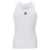 MARINE SERRE 'Moon Logo' tank top White