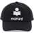 Isabel Marant Tyron Baseball Cap BLACK/ECRU