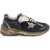 Golden Goose Dad-Star Sneakers In Mesh And Nappa Leather BLACK/SILVER/ICE