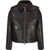 D'AMICO Lucia Leather Jacket CAFFE