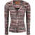 MISSONI BEACHWEAR Cardigan MULTICOLRED/PINK/BLU