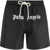 Palm Angels Swimshorts BLACK OFF WHITE