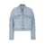 Ganni Ganni Denim Bomber Jacket CLEAR BLUE