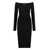 Off-White Off-White Viscose Blend Dress Black