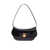 Marni Marni Butterfly Hobo Bag In Shiny Brushed Leather Black