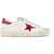 Golden Goose Classic Super-Star Sneakers WHITE/RED/ICE