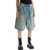 R13 Denim Baggy Bermuda Shorts ARNETT INDIGO