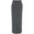 Kaos Long pencil skirt with slits Grey