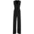 NORMA KAMALI Jumpsuit with shirred waist Black