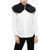 Comme des Garçons Long Sleeved Shirt With Statement Collar Black & White