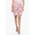 Givenchy Silk Skirt With Pearl Print Pink