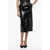 Maison Margiela Longuette Skirt With Front Slit Black