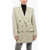 Isabel Marant Double Breasted Coat With Flap Pockets Beige