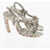 Bottega Veneta Snakeskin Printed Jimbo Leather Sandals With Knotted Details Beige