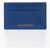 Alexander McQueen Leather Solid Color Card Holder Blue