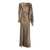 Alberta Ferretti Alberta Ferretti Midi Dress Beige