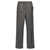 NUDE Nude Faux Leather Trousers GRAY