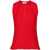 Lanvin Lanvin Sleeveless Pleated Blouse RED