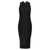 Alexander McQueen Alexander McQueen Ribbed Knit Dress Black