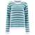 Marni Marni Striped Mohair Sweater BLUE