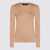 Fabiana Filippi Fabiana Filippi Camel Cotton T-Shirt Brown