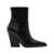 Paris Texas Paris Texas Calf Leather Jane Ankle Boots With Heel Black