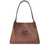 ETRO Etro Small Libra Paisley Calf Leather Tote Bag BROWN