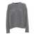 Fabiana Filippi MESH CREW NECK SWEATER Gray