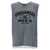 DSQUARED2 Flocked logo tank top Gray