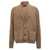 BRIONI Shawl neck cardigan Beige