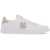 Tory Burch Howell Court Sneakers With Double T TITANIUM WHITE / SHELL PINK