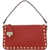 Valentino Garavani Small Rockstud Shoulder Bag ROSSO V