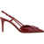 Valentino Garavani Vlogo Pumps Slingback DEEP SCARLET